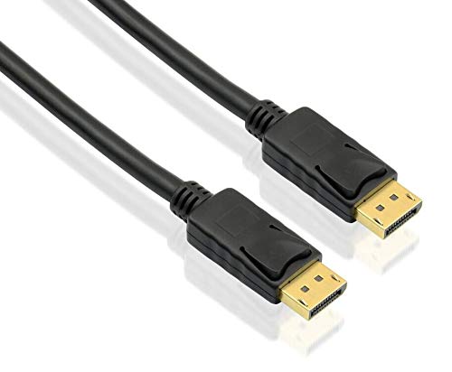 Helos Cable de conexión, conector DisplayPort macho/macho... - High-Tech & Électronique en promo à 3.54€