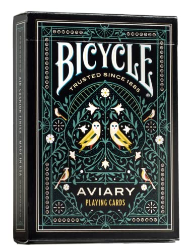 Bicycle Aviary Playing Cards - 1 Deck, Air Cushion Finish... - Sports & Fitness Amazon Royaume-Uni à 7.54€