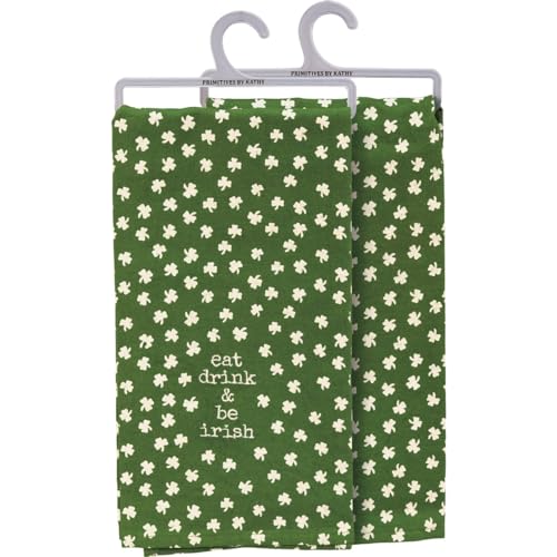 Primitives by Kathy Dish Towel, Cotton, Linen, Green, 20... - Auto & Moto Amazon Royaume-Uni à 11.65€