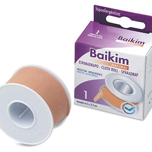 Baikim 122846 Sparadrapo Tessuto, Marrone, 5 x 2,5 cm - Mode & Vêtements Amazon Italie à 1.31€