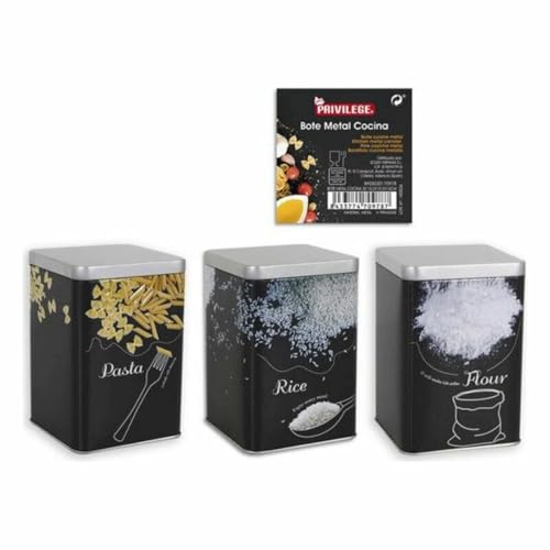 Privilege Metalldose (10,2 x 10,2 x 15 cm) - Home & Kitchen Amazon Germany à 6.89€