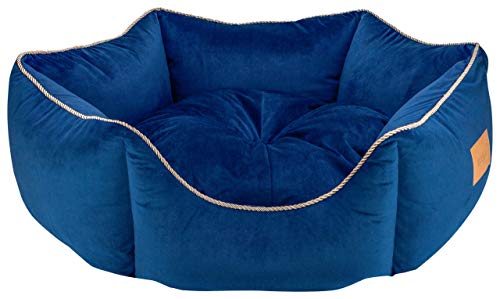 MOOI Crown Hundebett aus kuscheligem Velvetstoff, Füllung... - Sports & Fitness Amazon Allemagne à 42.44€