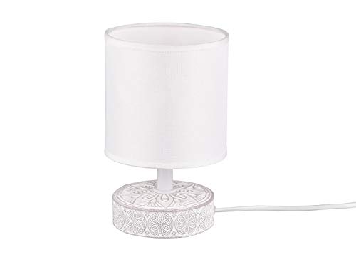 Reality, Lampe de table, Marie 1xE14, Blanc - Maison & Cuisine Amazon France à 10.99€