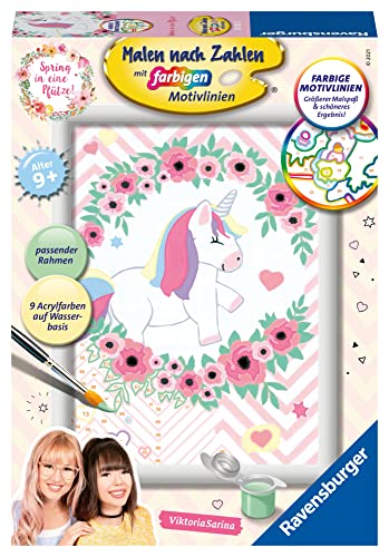 Ravensburger Dipingi con i numeri, 28928, unicorno dolce... - Bon plan à 11.69€