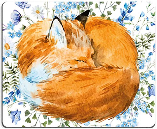 Tappetino per mouse con volpe, tappetino per mouse da gioco... - Fournitures Bureau Amazon Italie à 9.00€