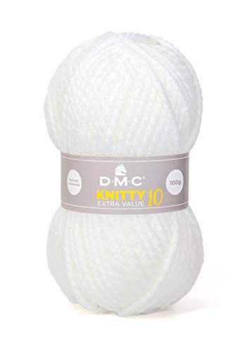 DMC - Knitty 10 - Gomitolo da 100 g - 82 m | Filato spesso... - Loisirs Créatifs Amazon Italie à 1.97€