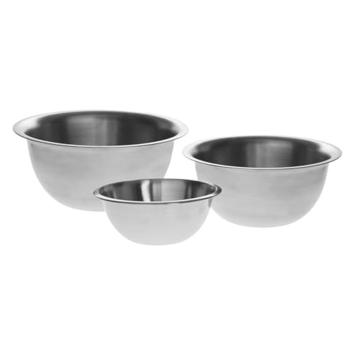 5FIVE Set de 3 Bol à Mixer en Acier Inoxydable. - Maison & Cuisine Amazon France à 8.99€