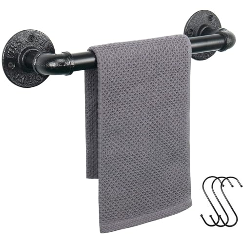 Jeasor Toallero de Tubo Industrial, Estante de baño para... - Maison & Cuisine Amazon Espagne à 4.09€