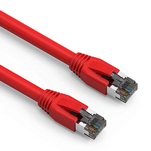 Nippon Labs Cat 8 Ethernet Cable 0.5 feet – Red| 2GHz, 40G... - High-Tech & Électronique Amazon Royaume-Uni à 6.32€