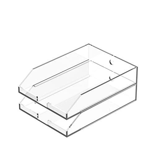 EXPUTRAN Paquete de 2 bandejas de Papel acrílico apilables... - Auto & Motorcycle Amazon Spain à 33.24€