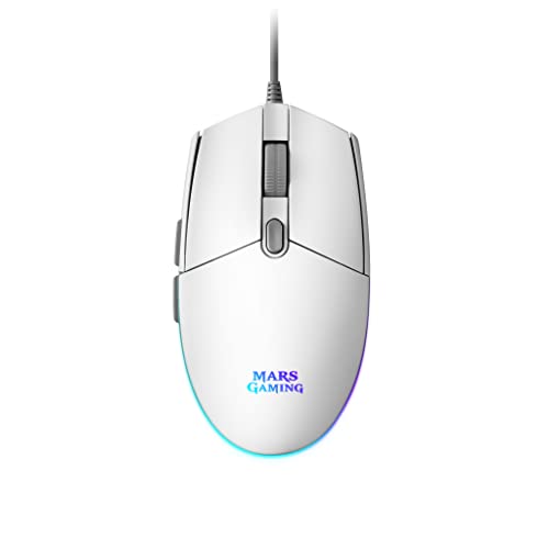 Mars Gaming MMGW, Souris Gamer Blanche, RGB Flow... - High-Tech & Électronique Amazon France à 6.90€
