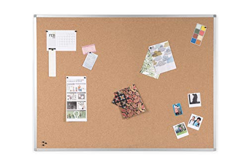 BoardsPlus - Tableau d'Affichage en Liège, 105 x 75 cm... - Fournitures Bureau en promo à 34.90€