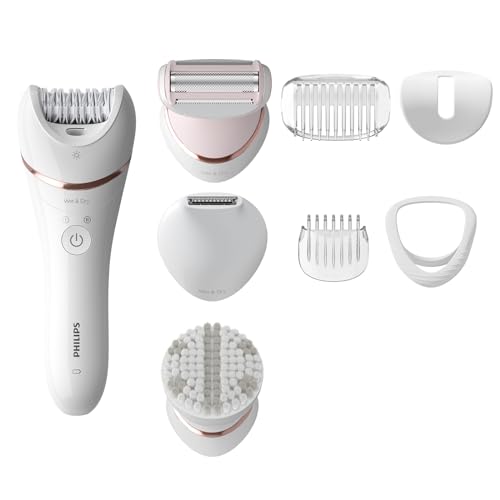 Philips Epilator Series 8000, Cordless Wet and Dry Epilator... - Beauté & Parfums en promo à 73.80€