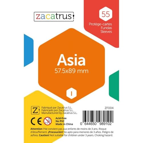 Zacatrus ! 110 pochettes transparentes Asie 57,5 x 89 mm - Jouets & Jeux Amazon France à 2.24€