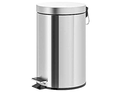 Papelera con pedal acero inoxidable brillo 12 l 400x250x300... - Sports & Fitness en promo à 32.00€