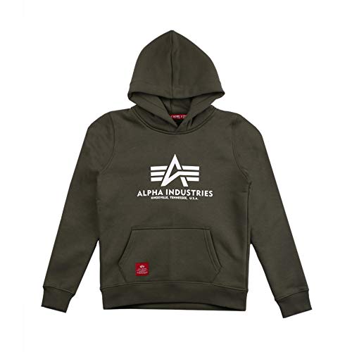 ALPHA INDUSTRIES Basic Hoody Kids/Teens Sudadera, Dark... - Toys & Games Amazon Spain à 33.72€