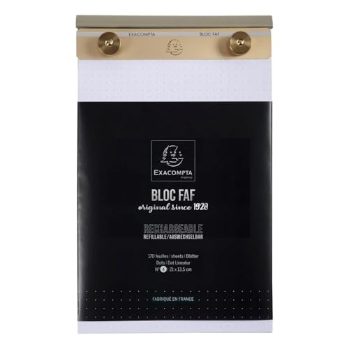 Exacompta - Ref 12124E - FAF Desk Pad No.4 - 210 x 135mm in... - Maison & Cuisine Amazon Royaume-Uni à 18.89€