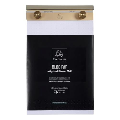 Exacompta - Ref 12122E - FAF Desk Pad No.2 - 160 x 100mm in... - Maison & Cuisine Amazon Royaume-Uni à 16.20€