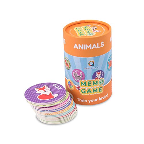 ambarscience Memo Games Tiere, Lernspiel, um nach Paaren zu... - Toys & Games Amazon Germany à 4.00€