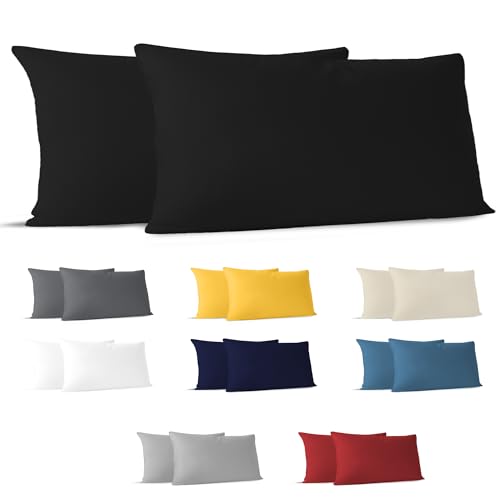 Dreamzie Kissenbezug 40 x 80 (Set mit 2) - 100% Jersey... - Maison & Cuisine Amazon Allemagne à 8.49€