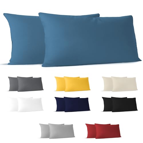 Dreamzie Kissenbezug 40 x 80 (Set mit 2) - 100% Jersey... - Maison & Cuisine Amazon Allemagne à 8.49€