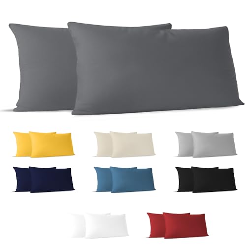 Dreamzie Kissenbezug 40 x 80 (Set mit 2) - 100% Jersey... - Maison & Cuisine Amazon Allemagne à 8.49€