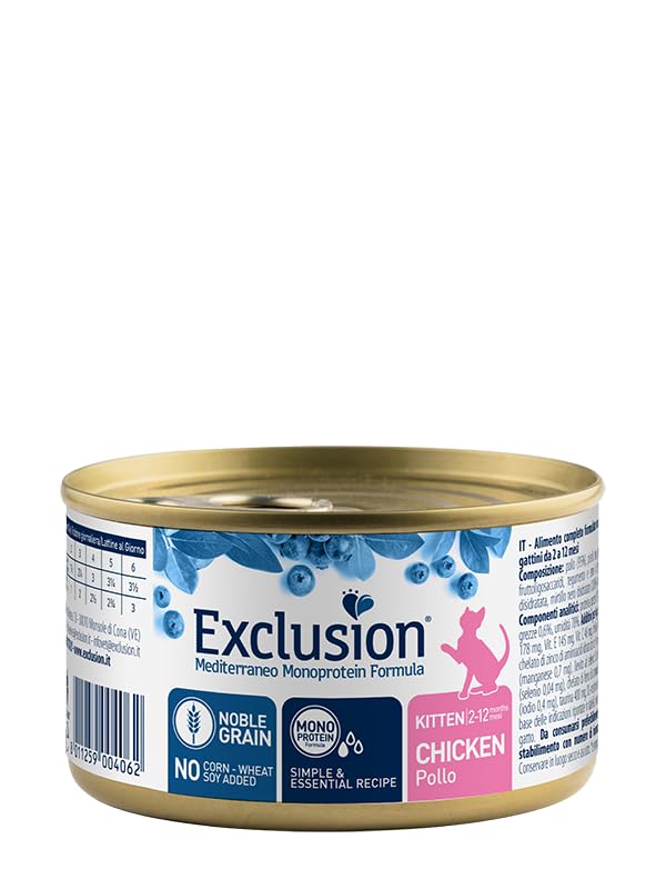 Méditerranée Monoprotéine Kitten All Breeds Poulet... - Animalerie Amazon France à 1.69€