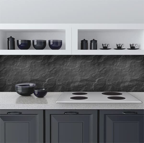 CREARREDA Pannello Paraschizzi Cucina Adesivo da Parete... - Maison & Cuisine en promo à 45.00€