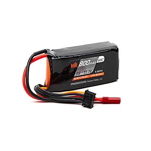 11,1 V 800 mAh 3S 50C Batteria LiPo: JST - Sports & Fitness Amazon Italie à 26.04€