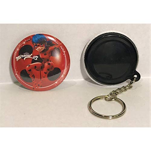 Di&Gi Portachiavi Button Cm. 4,4 - Ladybug - Loisirs Créatifs Amazon Italie à 1.82€