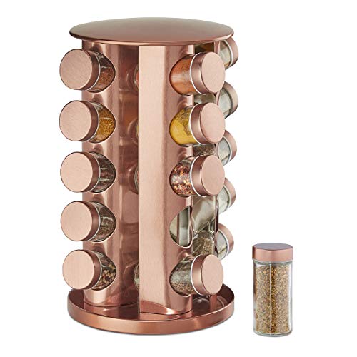 Relaxdays Portaspezie Girevole con 20 Barattoli, Organizer... - High-Tech & Électronique Amazon Italie à 30.49€