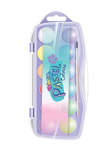 Colorino Aquarellfarben Set 12 Stück | Ungiftige... - Maison & Cuisine en promo à 2.44€