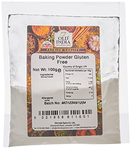 Old India Baking Powder Gluten Free 100g - Mode & Vêtements Amazon Royaume-Uni à 1.47€