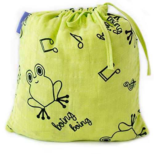 Milk&Moo Cacha Frog Musselin Wickeldecke 2er-Set| 100%... - Bébé & Puériculture Amazon Allemagne à 16.95€