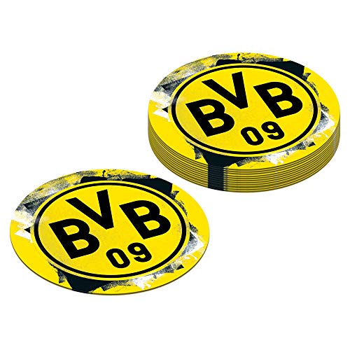amscan 9908529 - Juego de 12 Tapas de Cerveza del Borussia... - Sports & Fitness Amazon Espagne à 6.75€