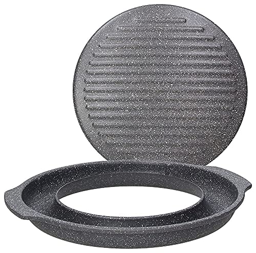 Tognana Mythos, Grill, rund, 33 x 36 cm, Aluminium, Schwarz - Maison & Cuisine Amazon Allemagne à 24.82€