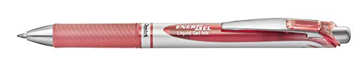 Pentel EnerGel Xm 0.7mm Rollerball - Coral Pink - Sports & Fitness en promo à 1.25€