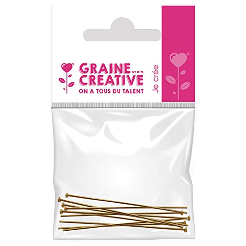 10 chiodi di giunzione dorati, 50 mm - Loisirs Créatifs Amazon Italie à 2.27€