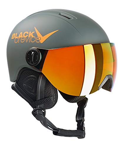 BLACK CREVICE Kids Ski Helmet Leogang I Casque de Ski avec... - Sports & Fitness Amazon France à 66.20€