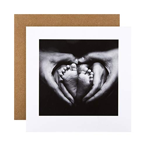 Photographic Blank Card from Hallmark - Black and White... - Baby & Nursery Amazon UK à 1.66€