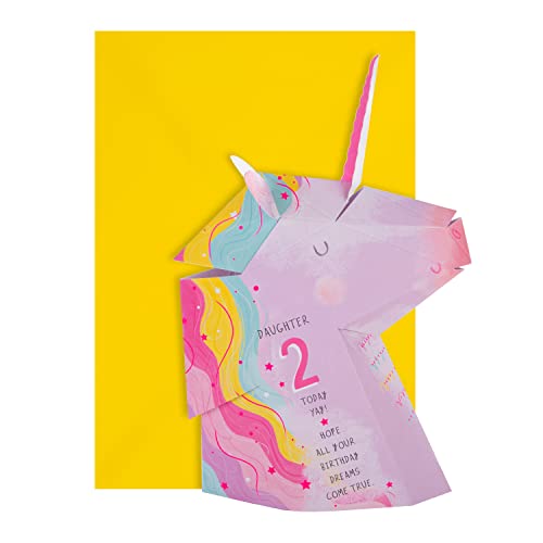 Hallmark Geburtstagskarte zum 2. Geburtstag für Tochter –... - Amazon Germany à 6.01€