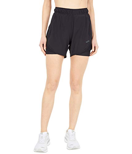 BROOKS 221464001 Chaser 5" 2-in-1 Short Pantaloncini Donna... - Maison & Cuisine Amazon Italie à 23.65€