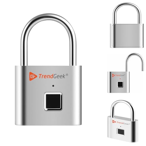 TrendGeek Cadenas à Empreinte Digitale Sans Clé... en promo à 14,99€ (-40%) sur Amazon FR