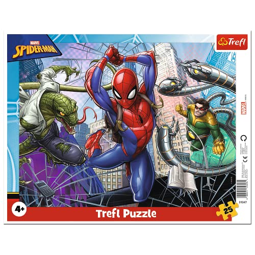 Trefl, Puzzle en Cadre, Brave Spiderman, Marvel Spiderman... - Jouets & Jeux Amazon France à 5.14€