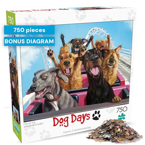 Buffalo Games - Lucia Heffernan – Fun at The Amusement Bark... - Jouets & Jeux Amazon France à 13.43€