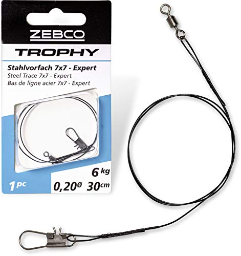 Zebco Quality Trophy Steel Leader 7 x 7 Expert Safe Leader... - Amazon Royaume-Uni à 4.72€