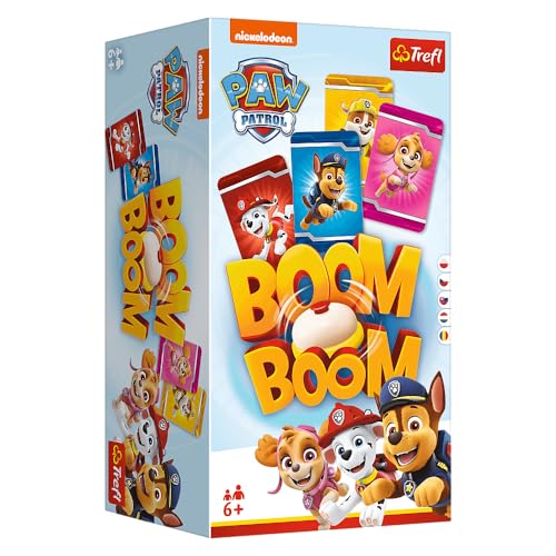 Trefl, Boom Boom Chien Patrol Jeu de Famille Dynamique Jeu... - Toys & Games Amazon France à 14.76€