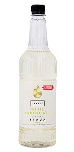 Simply Sugar Free White Chocolate Syrup, Low Calorie, Vegan... - Deal du jour à 18.17€