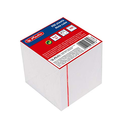 Herlitz Cuaderno Cubo Blanco, 900 Hojas - Home & Kitchen Amazon Spain à 6.63€