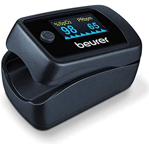 Beurer PO45 Pulse Oximeter, Measures Heart Rate, Arterial... - Sports & Fitness en promo à 22.99€